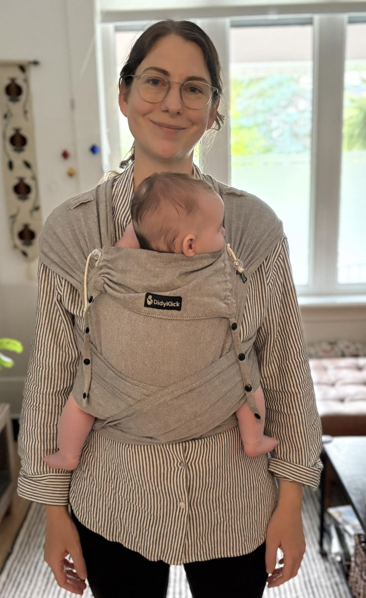 Silver Toddler Didyklick 4u Half Buckle by Didymos Didymos at Little Zen One