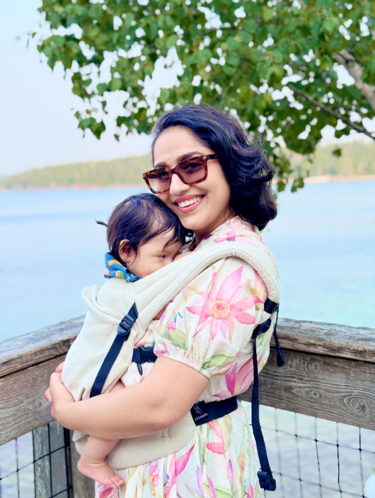 Almond LennyLight Baby Carrier by LennyLamb LennyLamb at Little Zen One