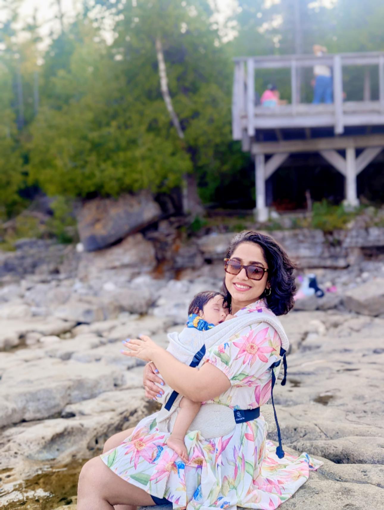 Almond LennyLight Baby Carrier by LennyLamb LennyLamb at Little Zen One