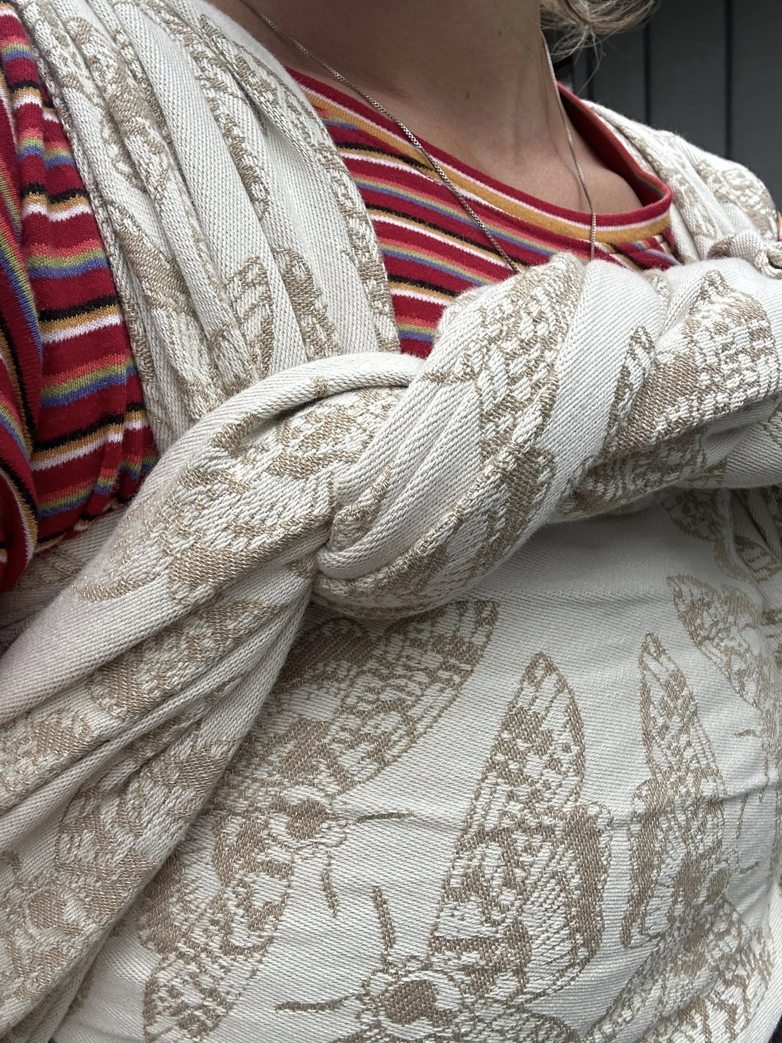 Queen of the Night Lumina Woven Wrap by LennyLamb LennyLamb at Little Zen One