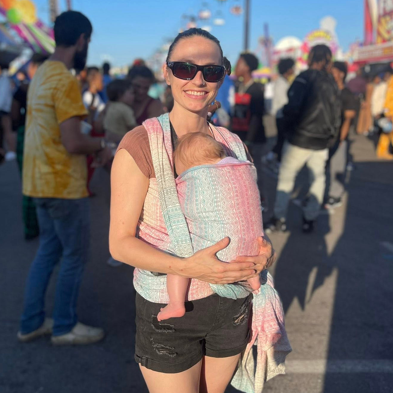 Prima Aurora Woven Wrap by Didymos Didymos at Little Zen One