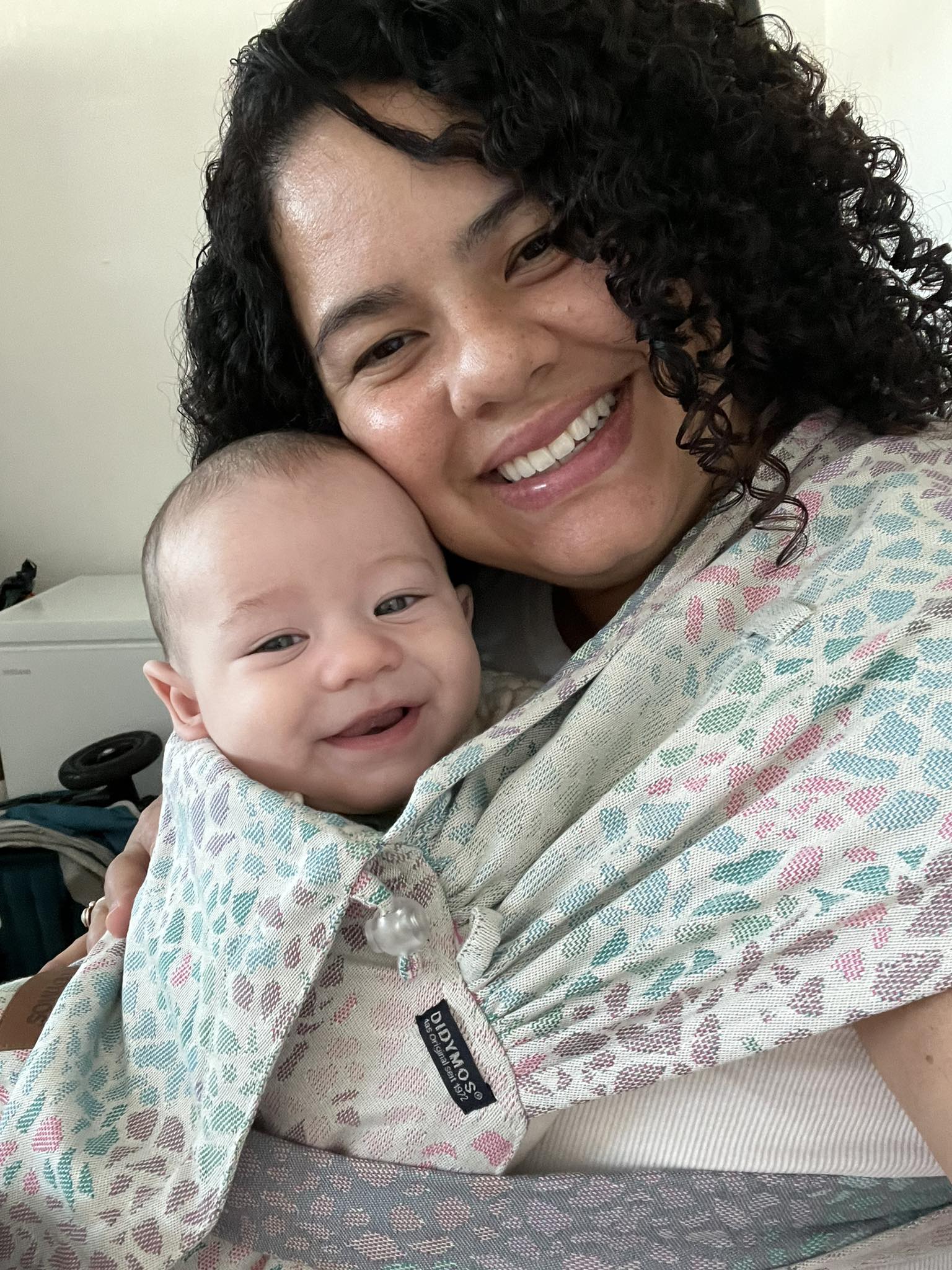 Summer Mosaic Toddler DidyKlick 4u Half Buckle by Didymos Didymos at Little Zen One