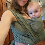 Whispering Woods linen Woven Wrap by Didymos Didymos at Little Zen One