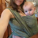 Whispering Woods linen Woven Wrap by Didymos Didymos at Little Zen One
