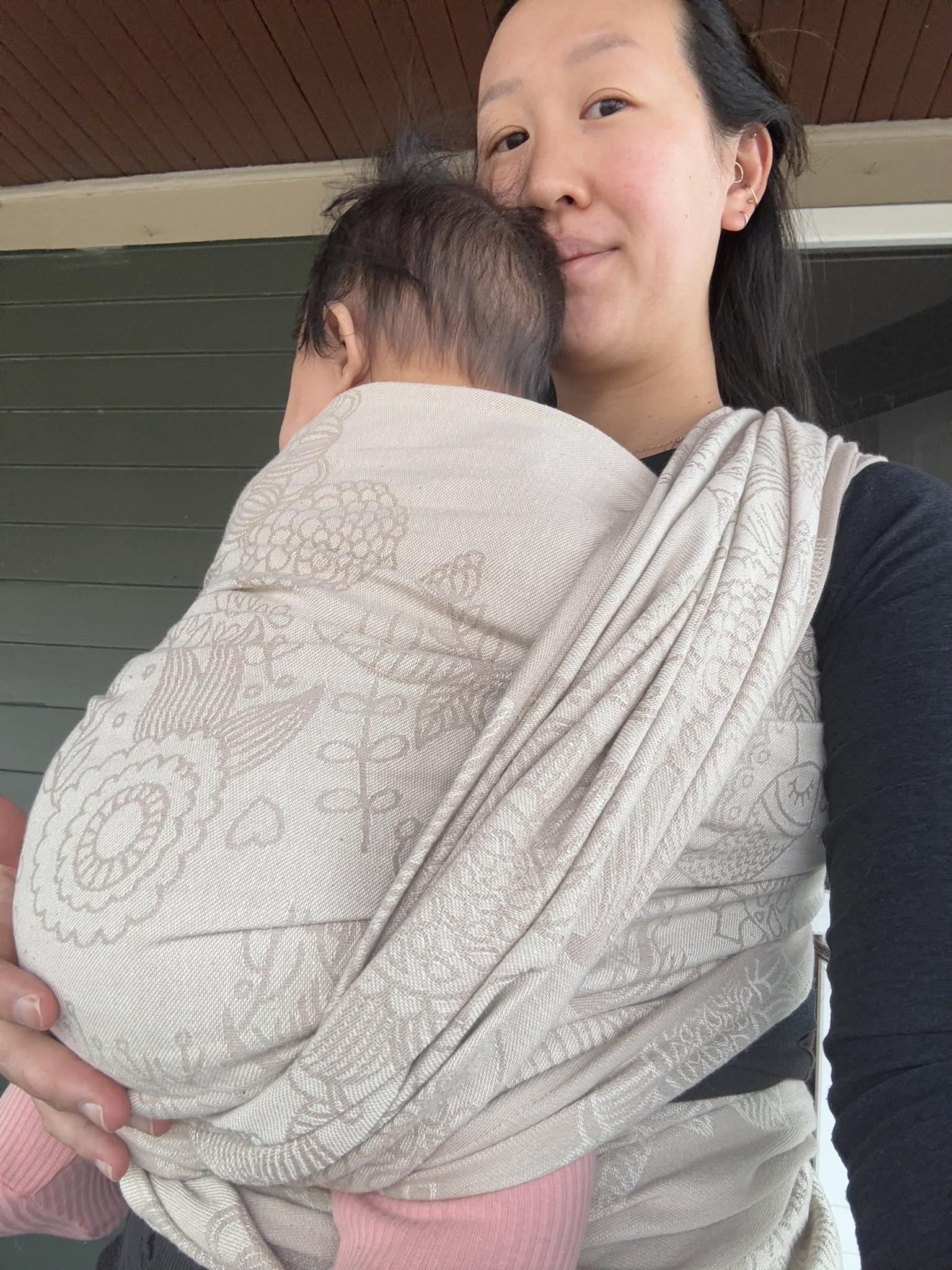 Magic Forest Almond Woven Wrap by Didymos Didymos at Little Zen One