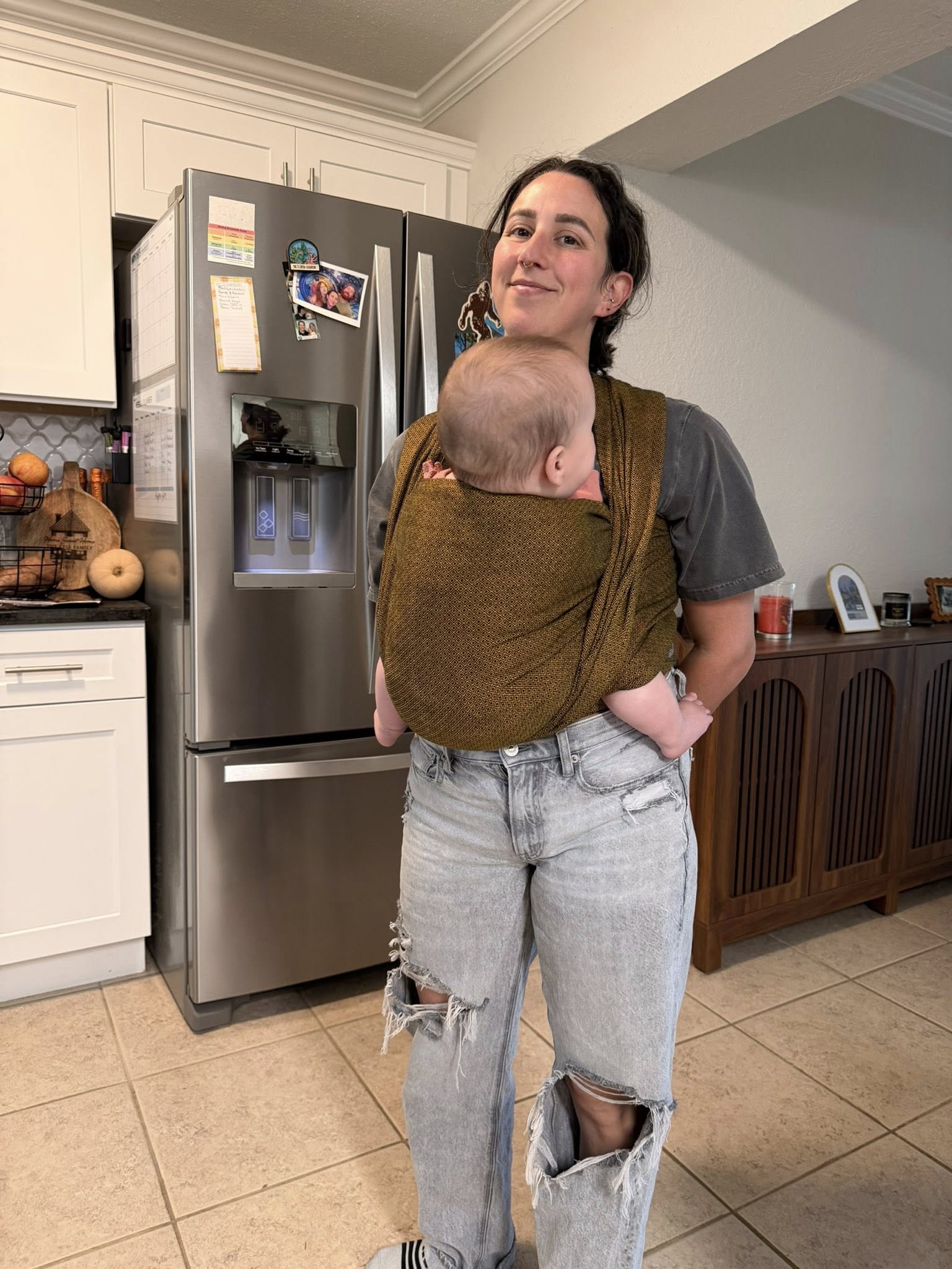 Cinnamon Woven Wrap by Girasol Girasol at Little Zen One