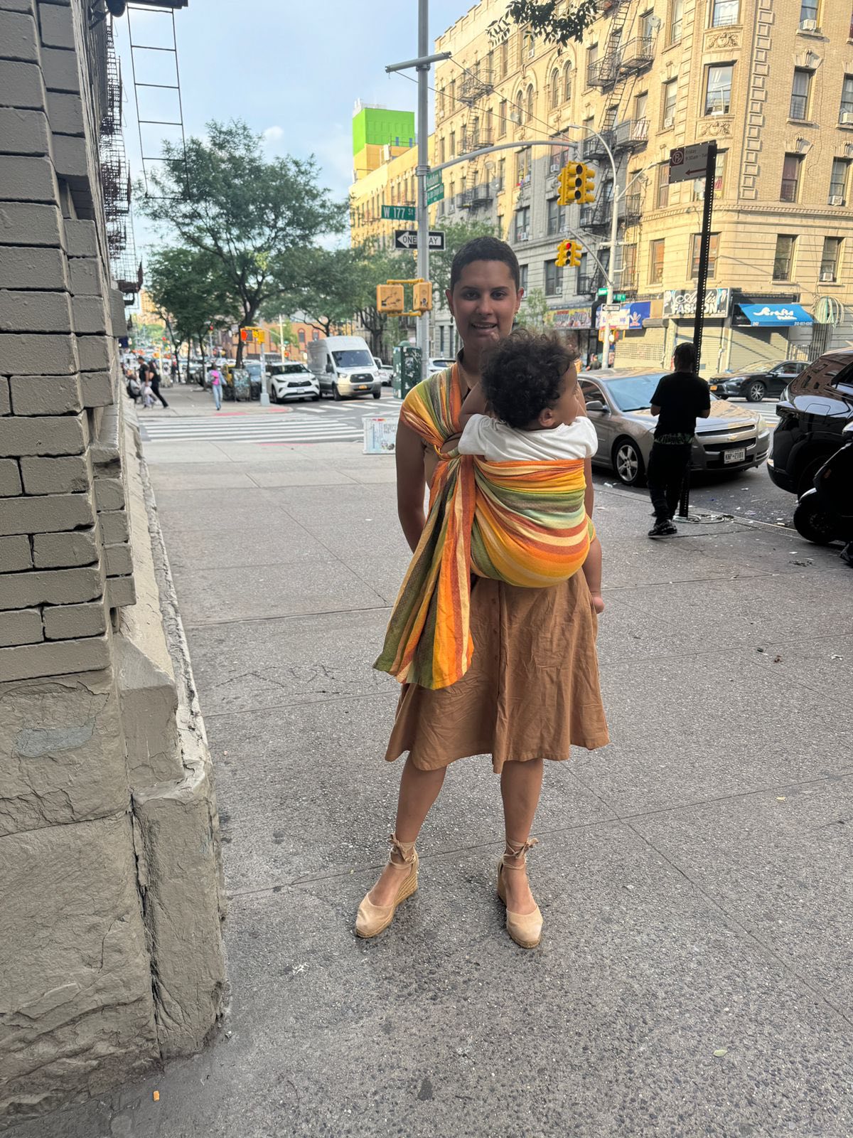 Alegria fusion de Oro Ring Sling by Girasol Girasol at Little Zen One