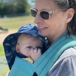 Ombre Green LennyLight Baby Carrier by LennyLamb LennyLamb at Little Zen One