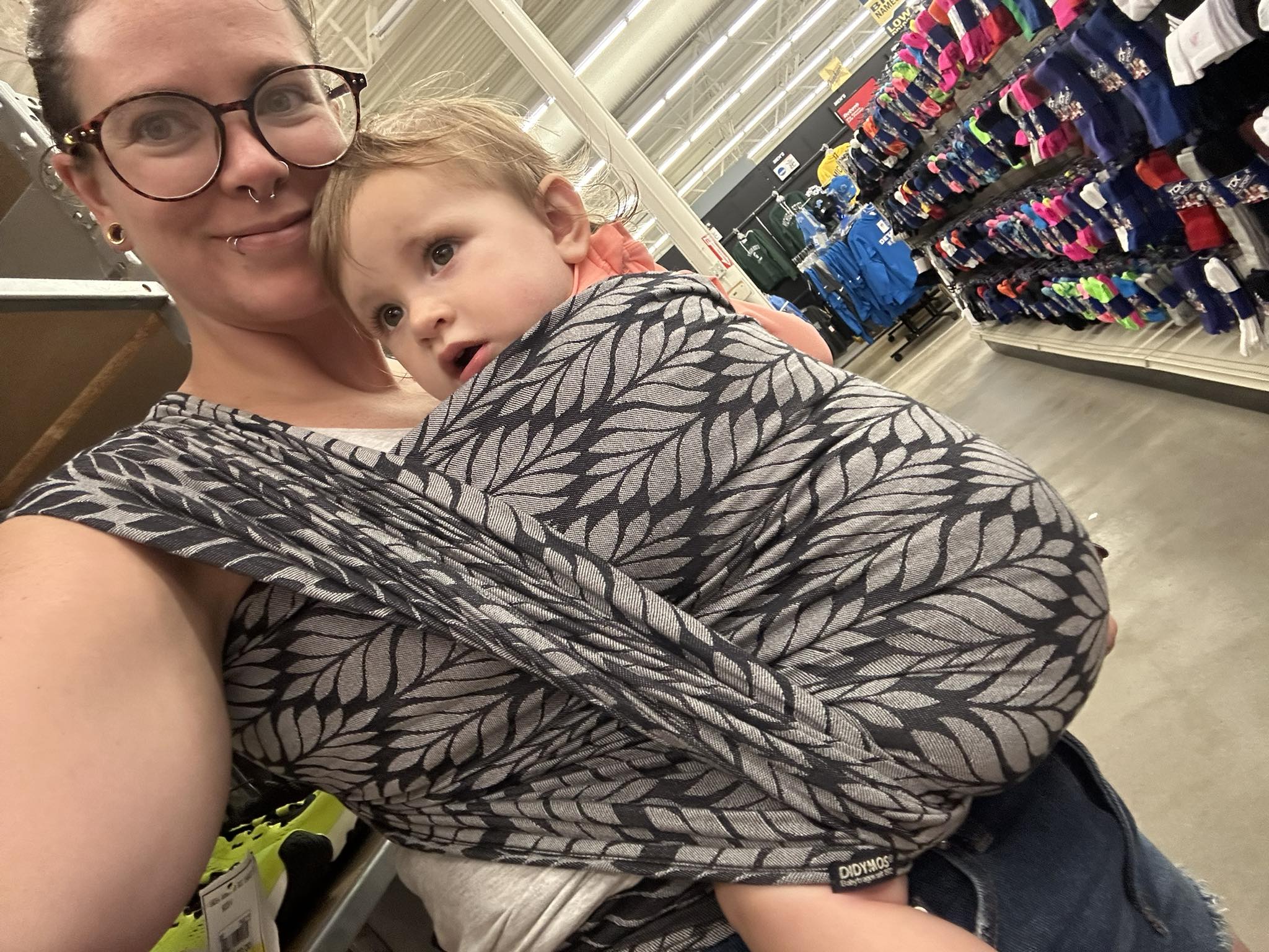 Trias Monochrome Woven Wrap by Didymos Didymos at Little Zen One