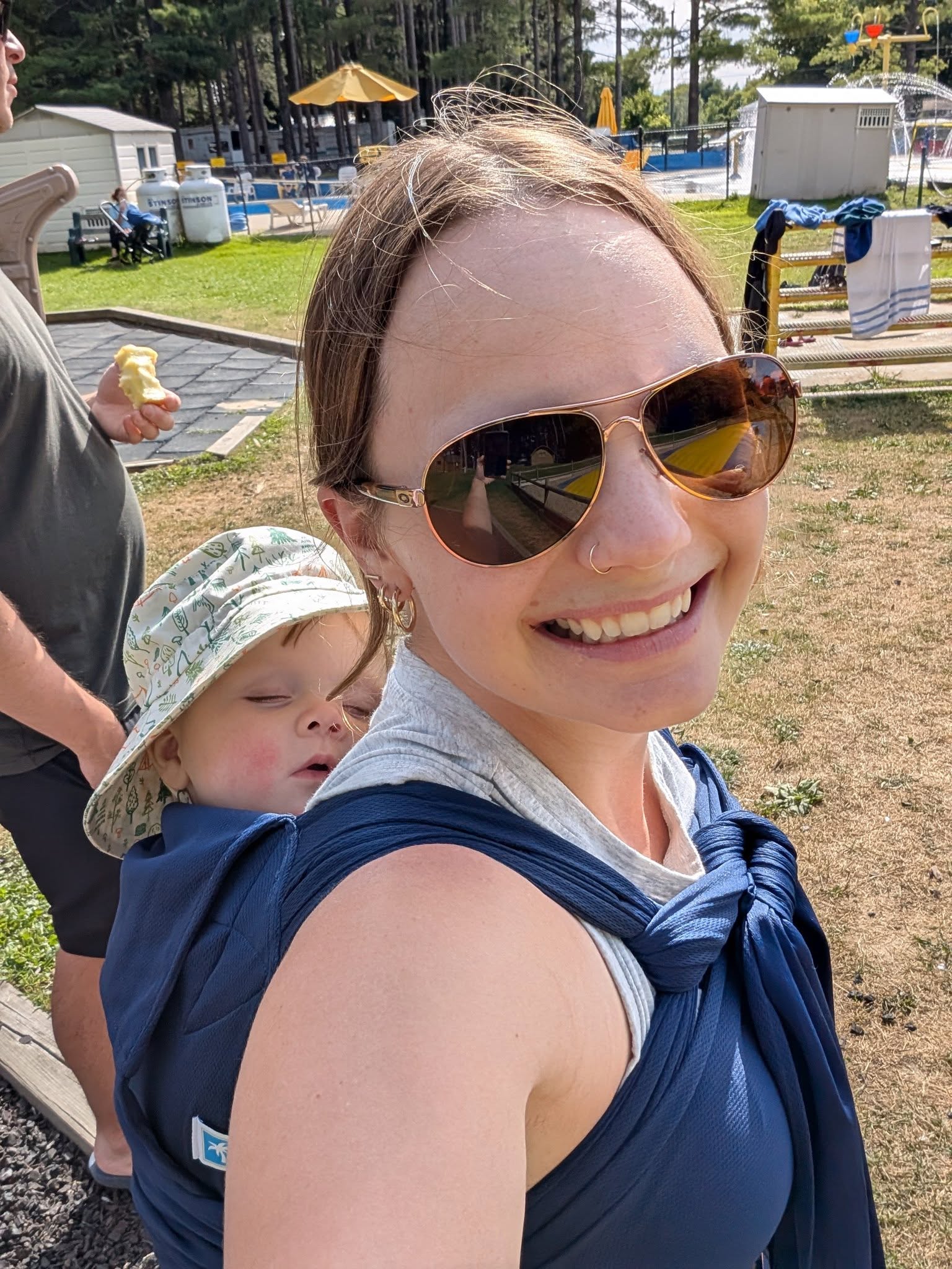 Dusk Everyday Half Buckle Baby Carrier by Beachfront Baby Beachfront Baby at Little Zen One