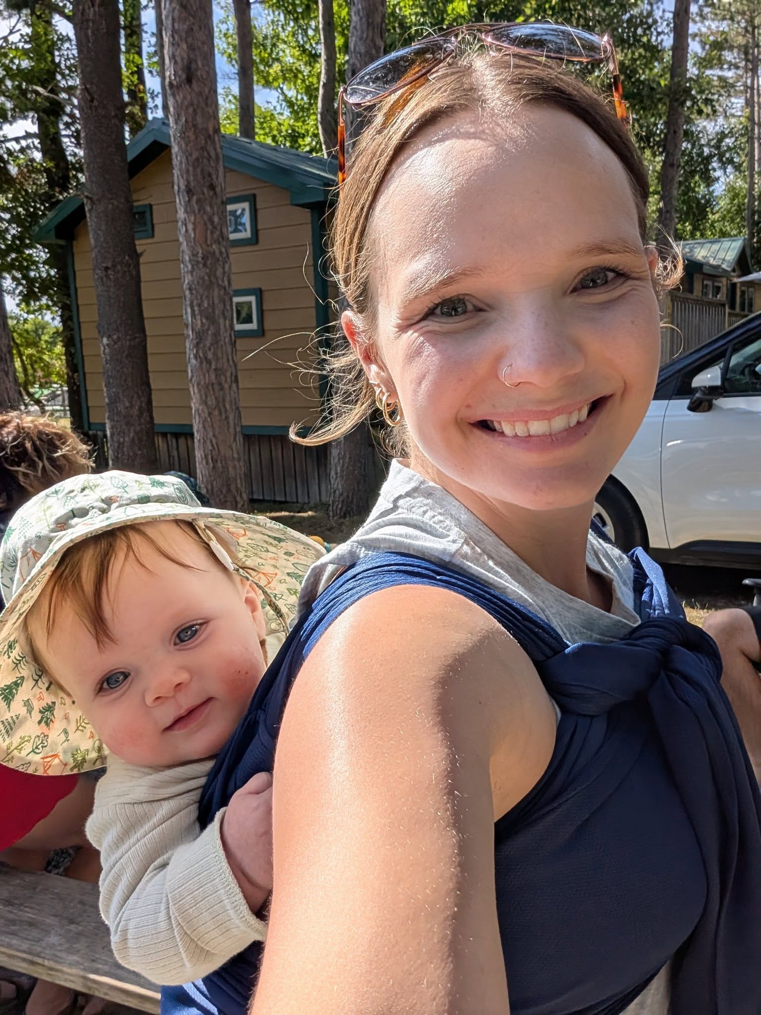 Dusk Everyday Half Buckle Baby Carrier by Beachfront Baby Beachfront Baby at Little Zen One