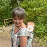 Summer Mosaic Toddler DidyKlick 4u Half Buckle by Didymos Didymos at Little Zen One