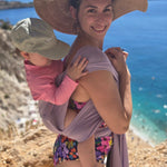 Lavender Mist Everyday Half Buckle Baby Carrier by Beachfront Baby Beachfront Baby at Little Zen One