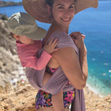 Lavender Mist Everyday Half Buckle Baby Carrier by Beachfront Baby Beachfront Baby at Little Zen One