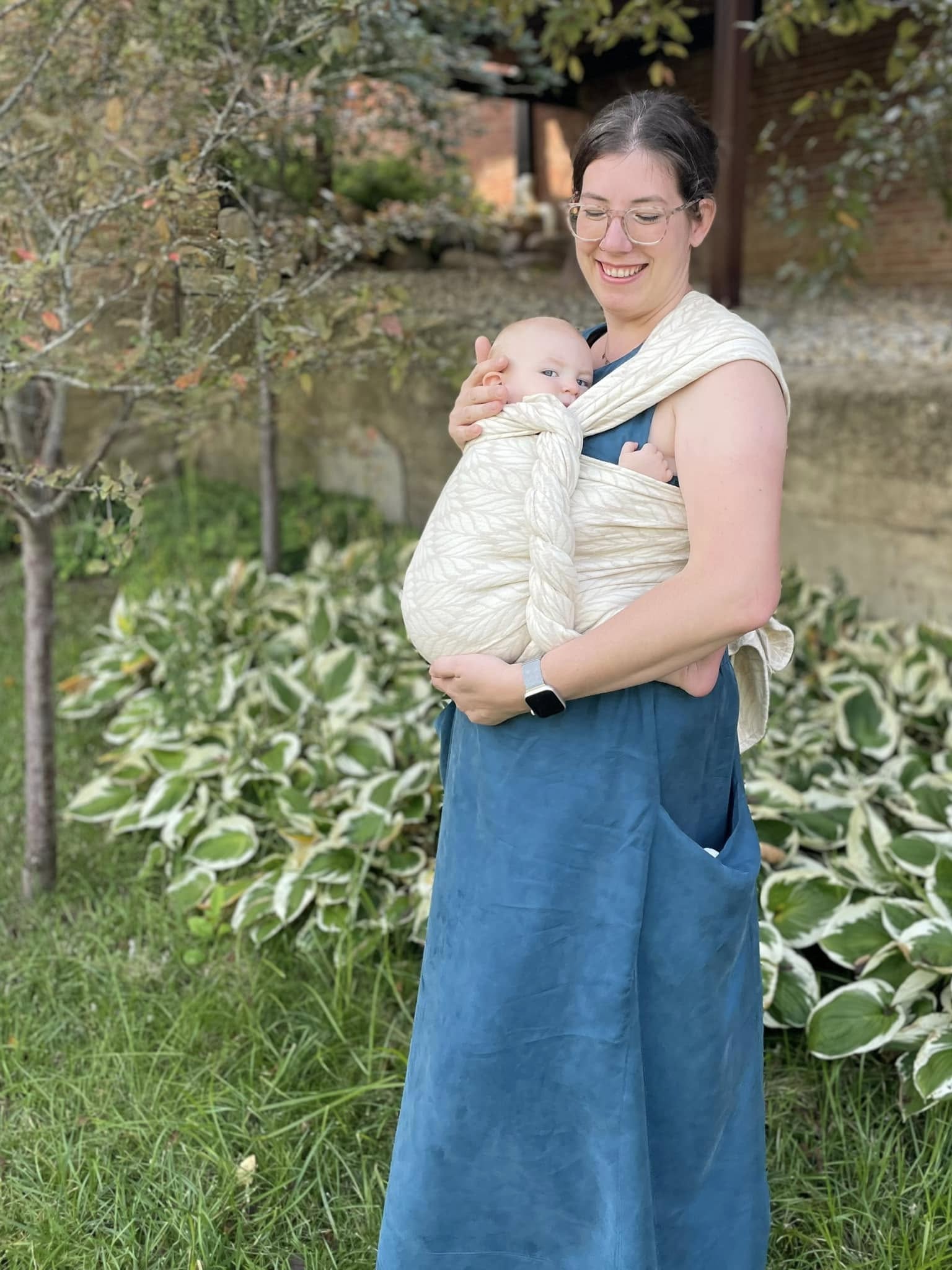 Trias Pure Tri Blend Woven Wrap by Didymos Didymos at Little Zen One