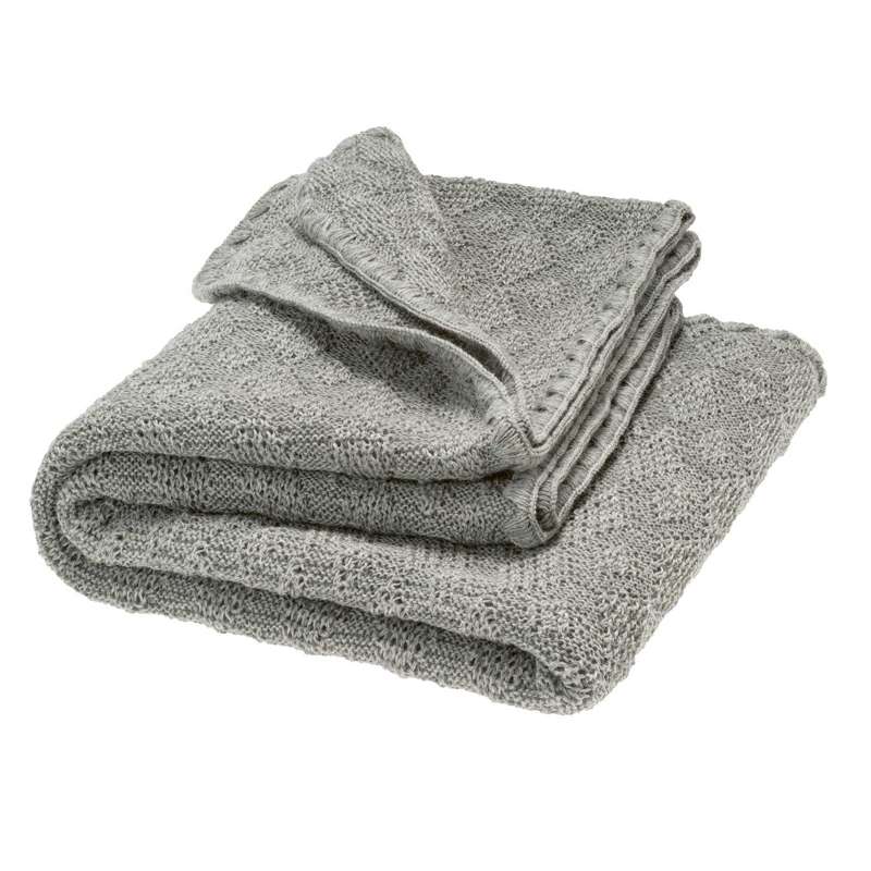 Ajour Knit Grey