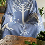 Ancients of Gondor Hith Cashwool Throw by Oscha Home Hobby