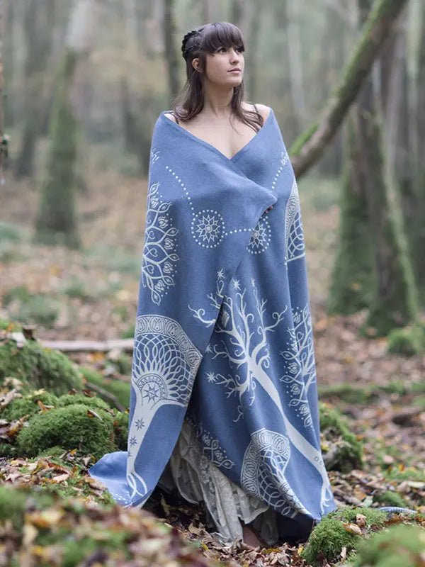 Ancients of Gondor Hith Cashwool Throw by Oscha Home Hobby