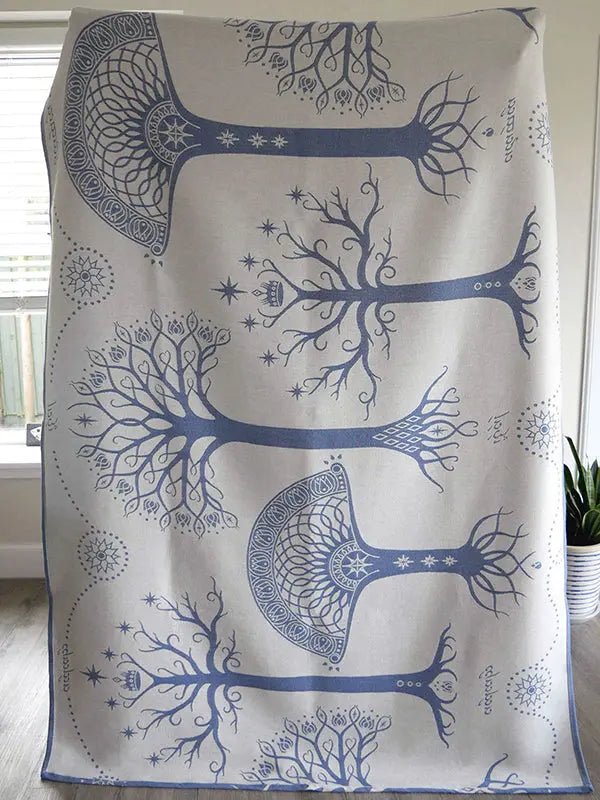 Ancients of Gondor Hîth Cashwool Throw by Oscha - Home & HobbyLittle Zen One111111194