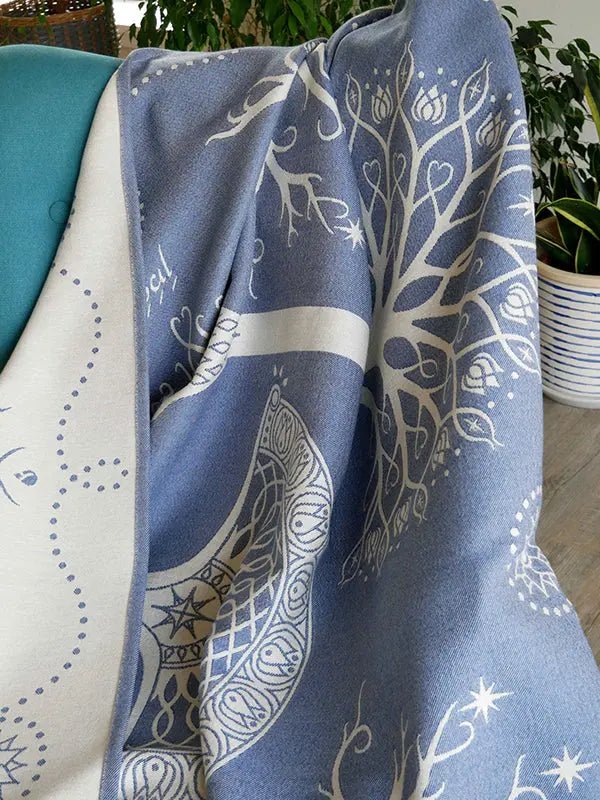 Ancients of Gondor Hîth Cashwool Throw by Oscha - Home & HobbyLittle Zen One111111194