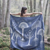 Ancients of Gondor Hîth Cashwool Throw by Oscha - Home & HobbyLittle Zen One111111194