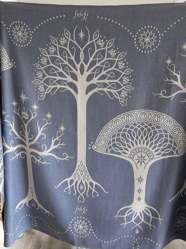 Ancients of Gondor Hîth Cashwool Throw by Oscha - Home & HobbyLittle Zen One111111194
