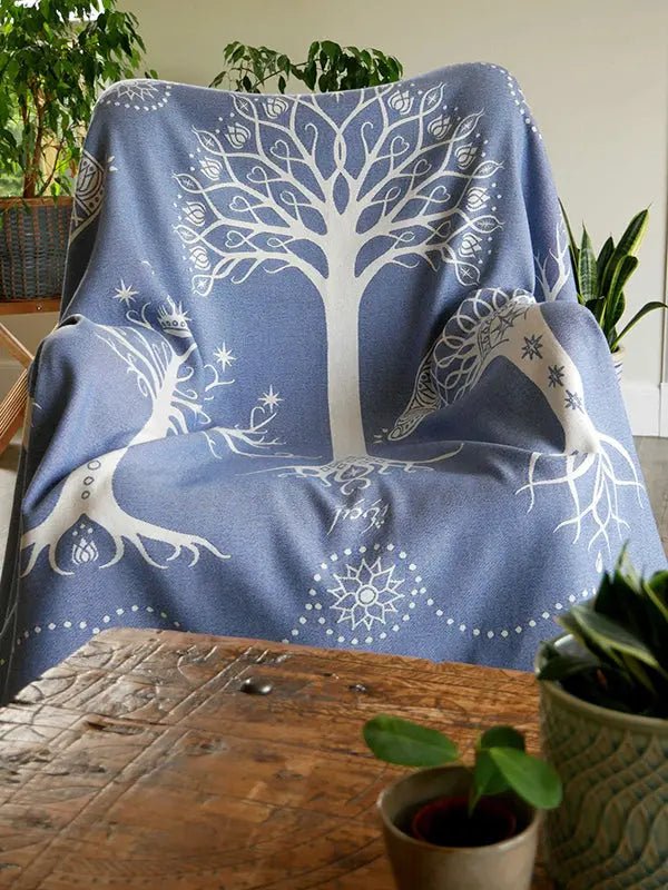 Ancients of Gondor Hîth Cashwool Throw by Oscha - Home & HobbyLittle Zen One111111194