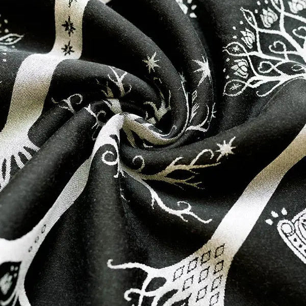 Ancients of Gondor Ithildin Fabric Piece by Oscha Fabric