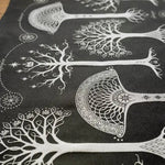 Ancients of Gondor Ithildin Fabric Piece by Oscha - FabricLittle Zen One111123256