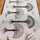 Ancients of Gondor Ithildin Fabric Piece by Oscha - FabricLittle Zen One111123256