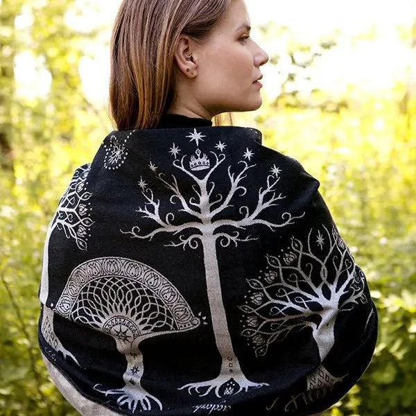 Ancients of Gondor Ithildin Shawl by Oscha - Baby Carrier AccessoriesLittle Zen One111111179