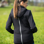 Angel Wings Babywearing Hoodie Black