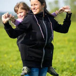 Angel Wings Babywearing Hoodie Black - Babywearing OuterwearLittle Zen One68643408