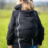 Angel Wings Babywearing Hoodie Black - Babywearing OuterwearLittle Zen One68643408