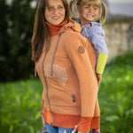 Angel Wings Babywearing Hoodie Cinnamon - Babywearing OuterwearLittle Zen One82575696