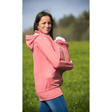 Angel Wings Babywearing Hoodie Coral Pink - Babywearing OuterwearLittle Zen One70189392