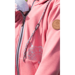 Angel Wings Babywearing Hoodie Coral Pink - Babywearing OuterwearLittle Zen One70189392