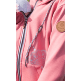 Angel Wings Babywearing Hoodie Coral Pink - Babywearing OuterwearLittle Zen One70189392