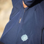Angel Wings Babywearing Softshell Coat Navy Blue Babywearing Outerwear
