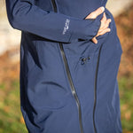 Angel Wings Babywearing Softshell Coat Navy Blue Babywearing Outerwear