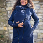 Angel Wings Babywearing Softshell Coat Navy Blue - Babywearing OuterwearLittle Zen One26988880
