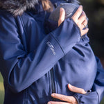 Angel Wings Babywearing Softshell Coat Navy Blue - Babywearing OuterwearLittle Zen One26988880