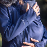 Angel Wings Babywearing Softshell Coat Navy Blue - Babywearing OuterwearLittle Zen One26988880