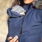 Angel Wings Babywearing Softshell Coat Navy Blue - Babywearing OuterwearLittle Zen One26988880