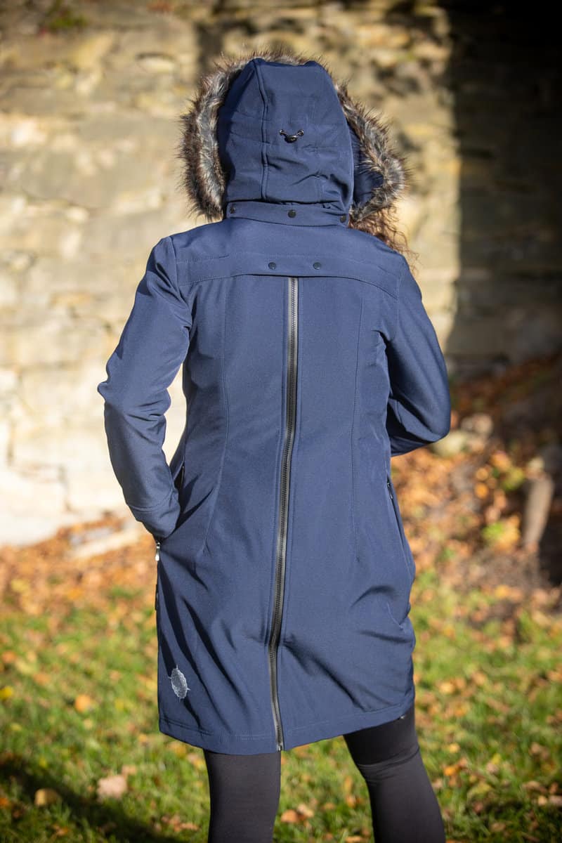 Angel Wings Babywearing Softshell Coat Navy Blue - Babywearing OuterwearLittle Zen One26988880