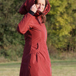 Angel Wings Babywearing Winter Coat Brick Angel Wings at Little Zen One