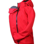 Angel Wings Red Babywearing Softshell Jacket Babywearing Outerwear