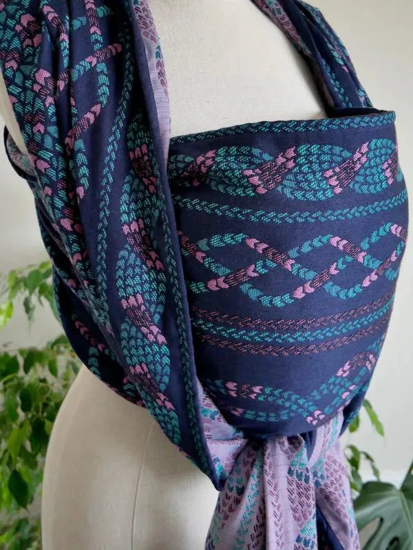 Aran Polar Lights Woven Wrap by Oscha - Woven WrapLittle Zen One92931152