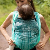 Argonath Gates Woven Wrap by Oscha - Woven WrapLittle Zen One1111145093