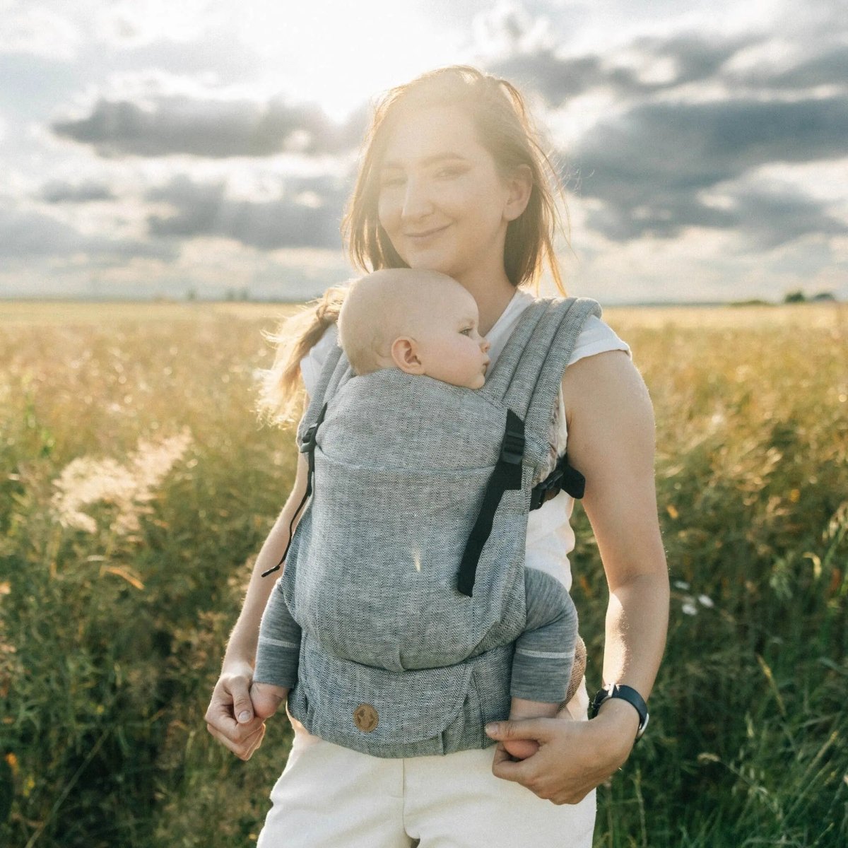 Arrow Wave LennyLight Baby Carrier by LennyLamb - Buckle CarrierLittle Zen One5907557785785